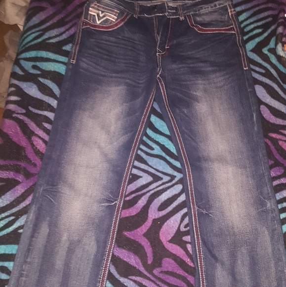 Black jeans Boot Flex size 30x32 - Picture 2 of 4